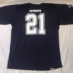 Dallas Cowboys Authentic Youth Ezekiel Elliott Tee